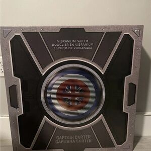 NWT Disney Marvel Captain Carter Vibranium Shield in Original Box